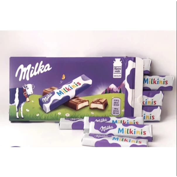 CHOCOLATE MILKA MILKINIS BARRINHA IMPORTADA