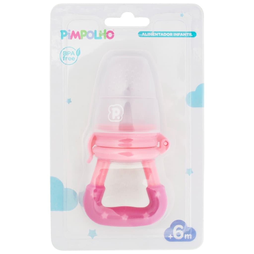Alimentador Silicone Bebê Infantil 6 Meses Pimpolho
