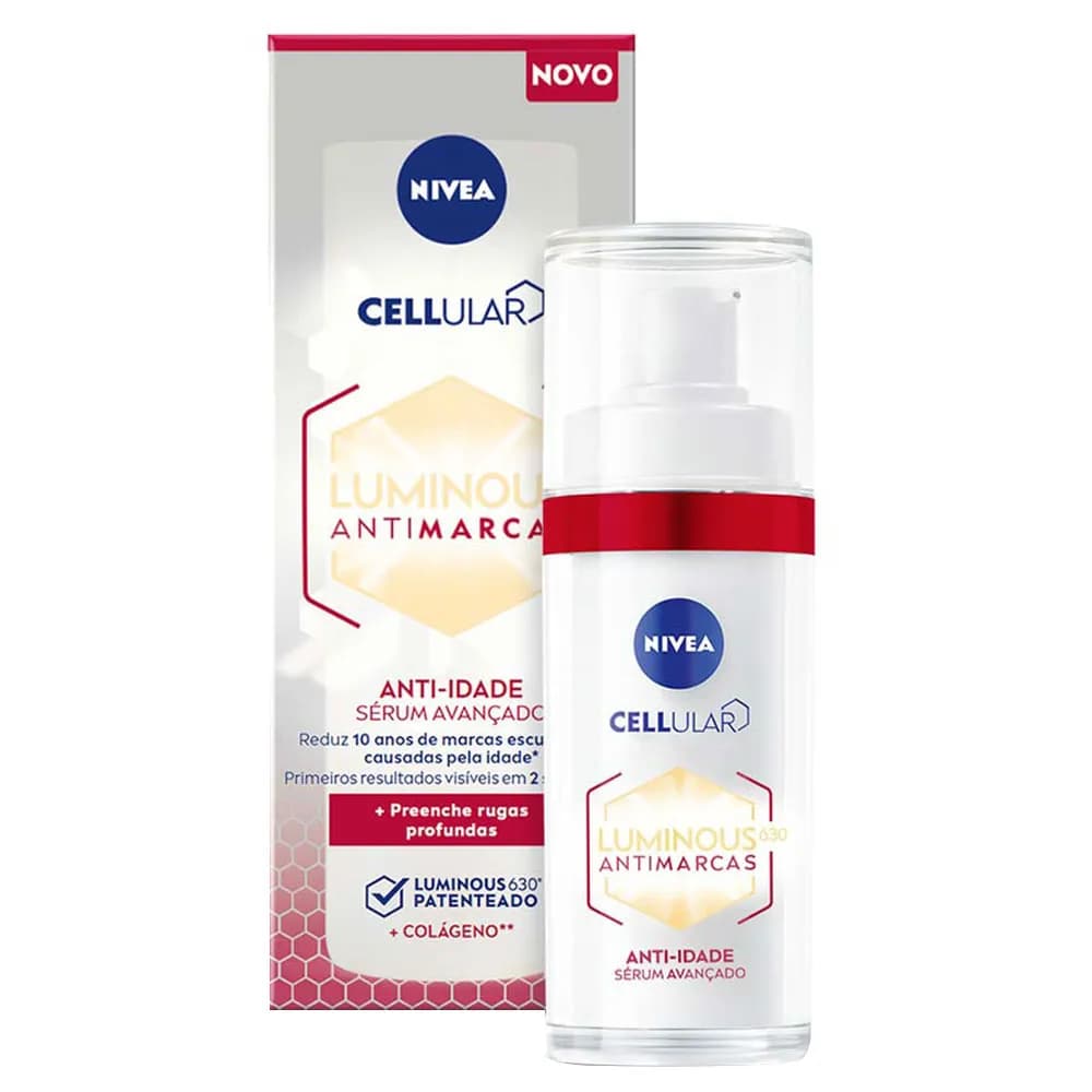 Sérum Anti-Idade Luminous 630 Anti Marcas 30ml Nivea Cellular
