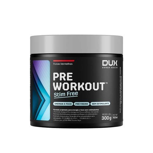 Pré Treino - Pre Workout Stim-Free - 300g - Dux Nutrition