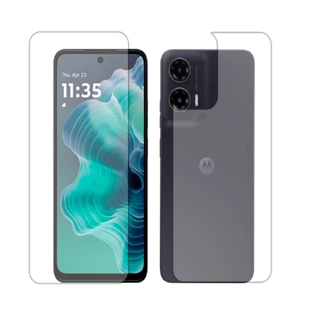Película De Hydrogel HD Frente + Verso Compatível Motorola Moto G85 / Moto G75 / Moto G55/ Moto G35