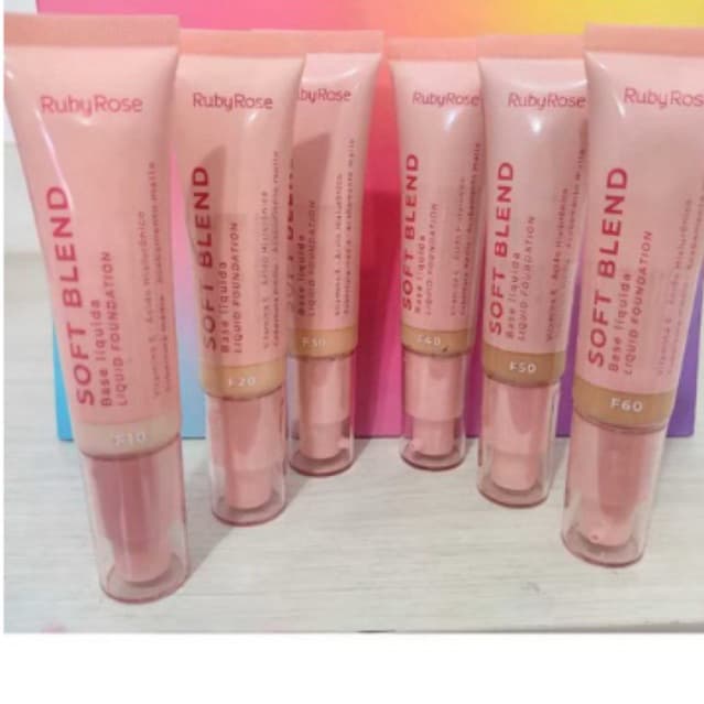 Base Soft Blend Base Líquido Base Ruby Rose