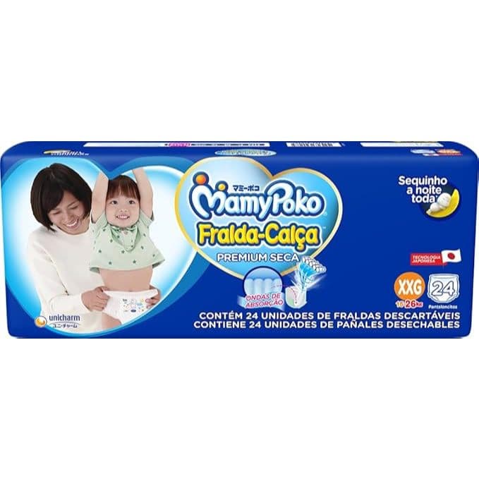 FRALDA MAMYPOKO PREMIUM CALCA JUMBO XXG