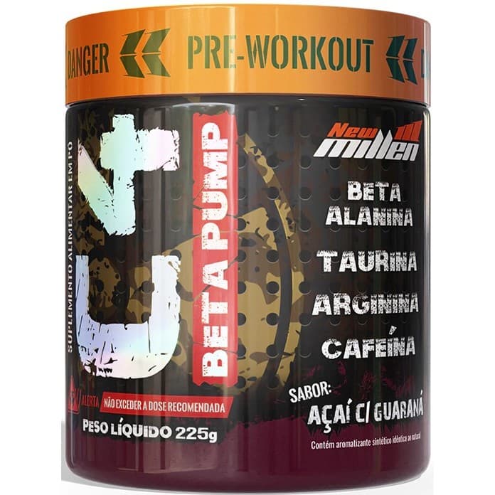 Pre Treino C4 Beta Pump 225g - New Millen Pre Workout
