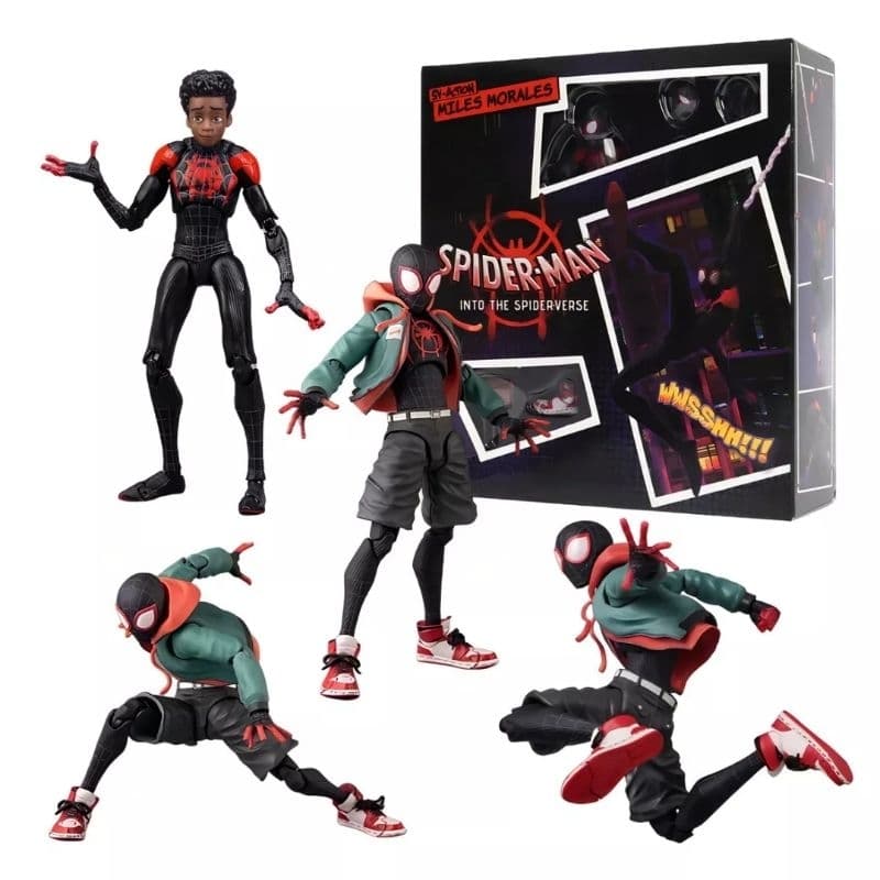 Boneco Spider Man Miles Morales Sv , Pronta entrega! Acionar Figure articulado
