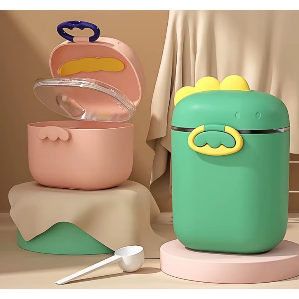 Pote de Leite em Pó Portátil Bebe Caixa de Alimentos Armazenamento Marmita Alimentação Infantil Criança Recipiente
