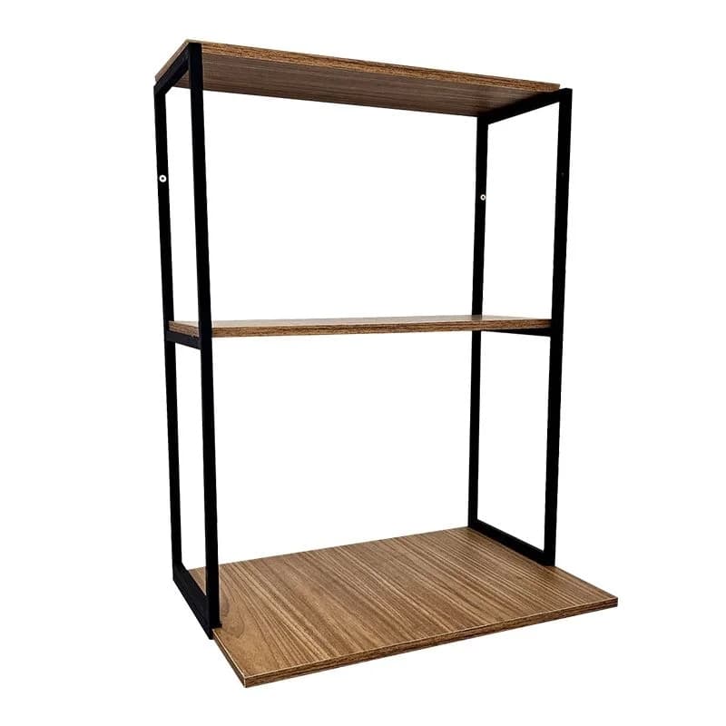 Prateleira Industrial Multiuso com Fixação de Parede e Teto - Suporte: 80 x 45 cm - Prateleira: 80 cm
