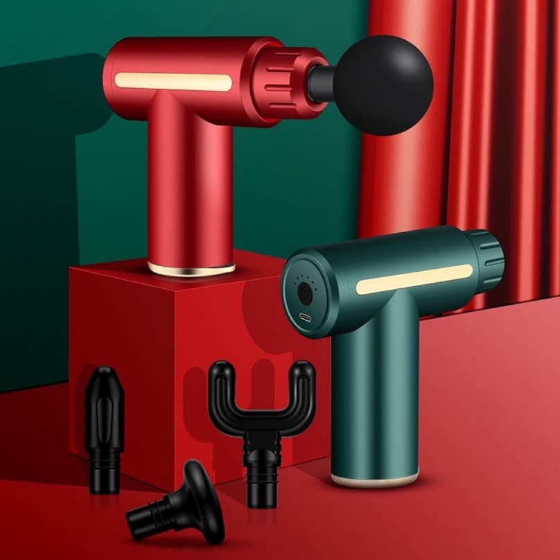 Massageador Elétrico De Alta Frequência Relaxamento Muscular Elétrico Profissional Muscular Pistola