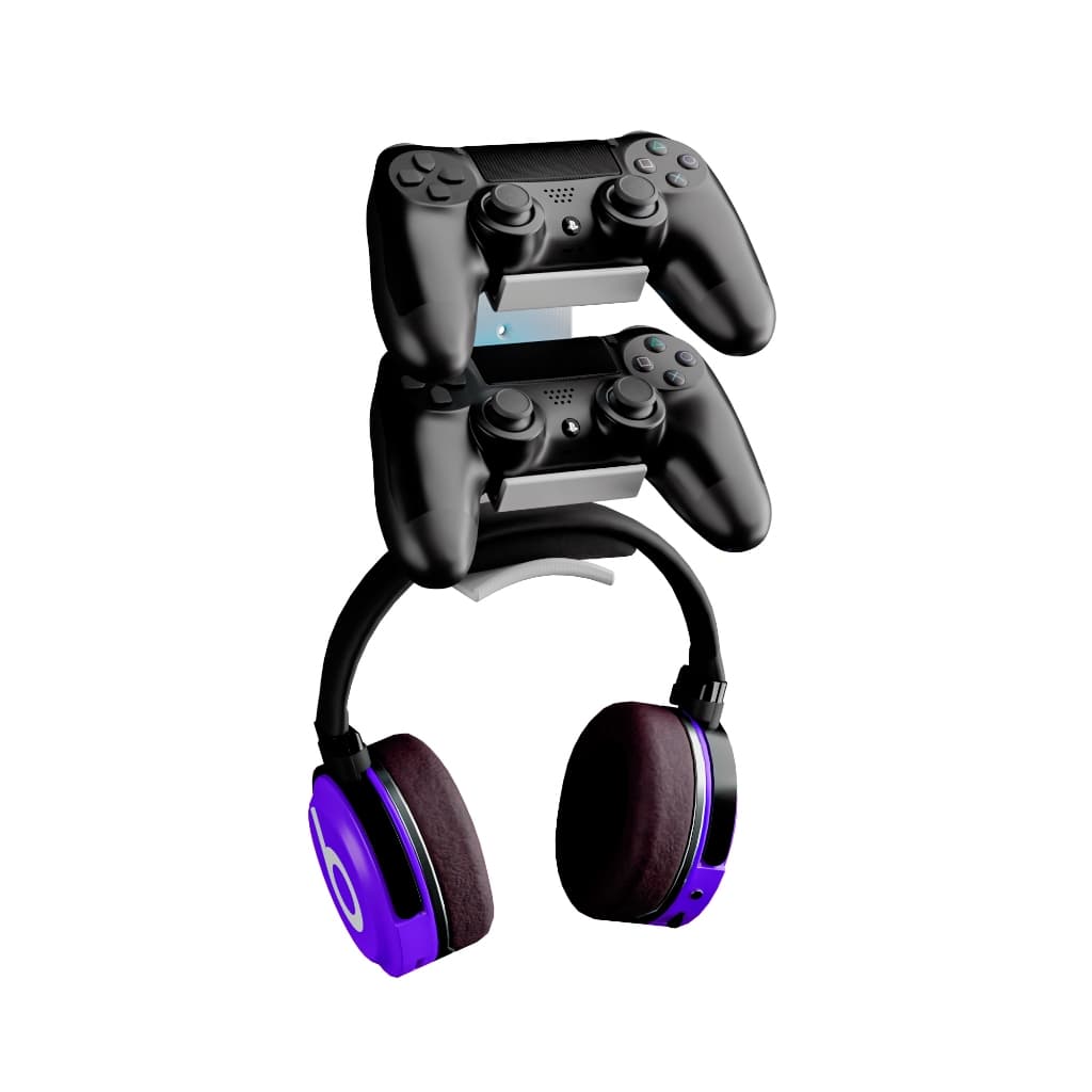 Suporte para Controle e Headset: Organização para Video-Games / Xbox /PlayStation