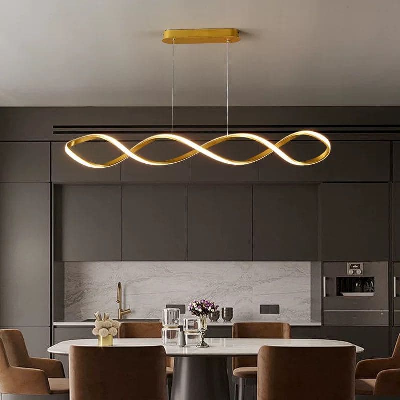lustre pendente luminária de teto led decoração