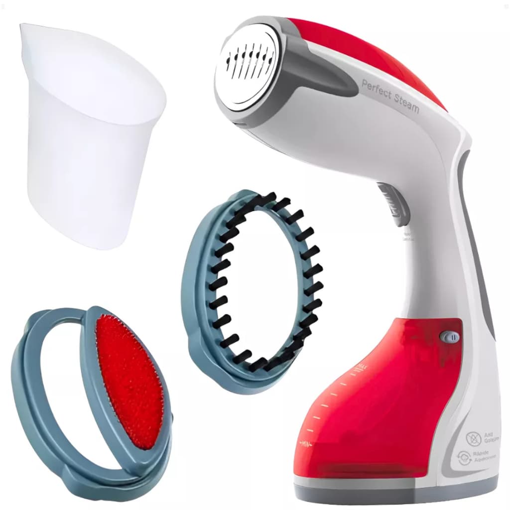 Vaporizador Passadeira A Vapor Portatil Bdv2000v Vermelho 110v Ou 220v 1200w
