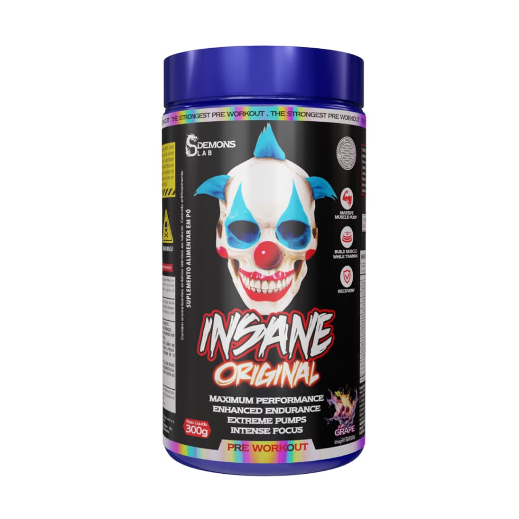 PRÉ TREINO INSANE ORIGINAL (300g) - Demons Lab