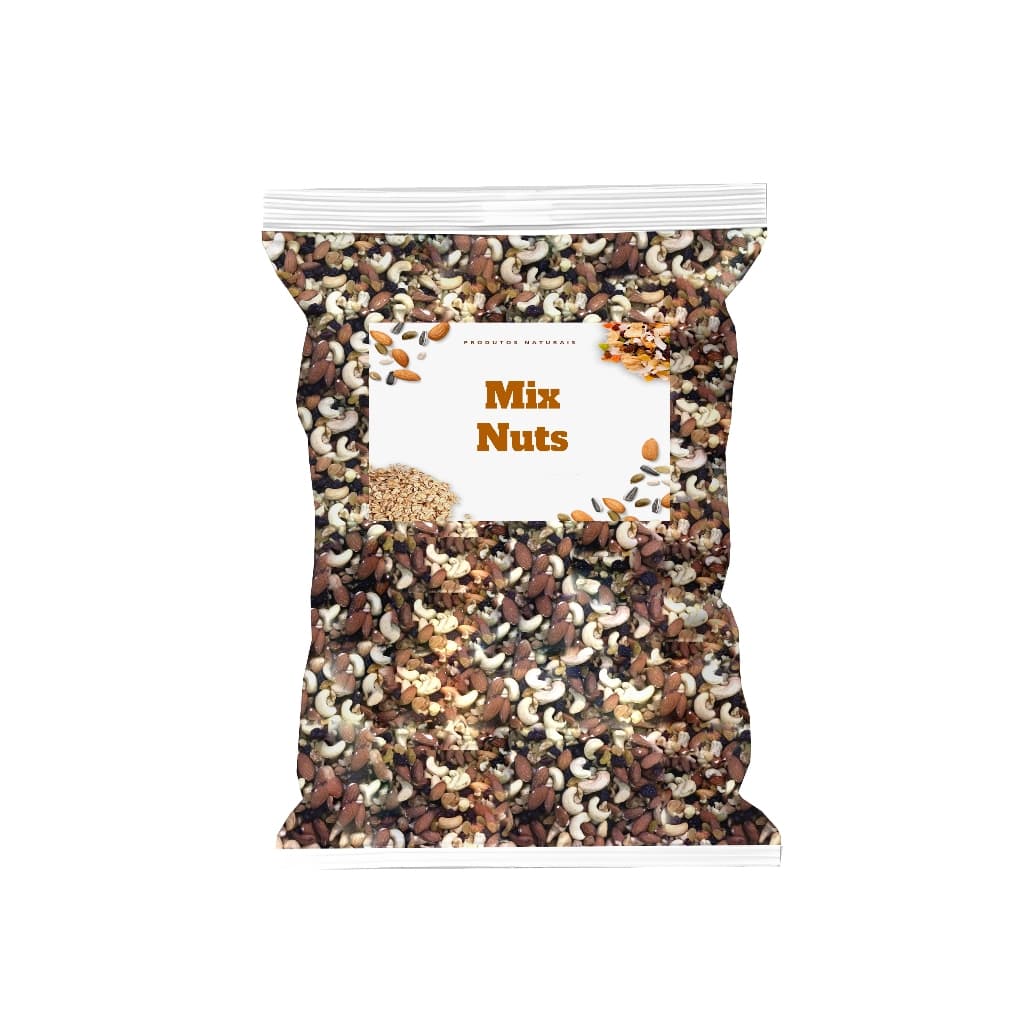 Mix De Castanhas 100gr (mixed Nuts Oleaginosas E Frutas) - Delicioso Mix Dieta Saudável