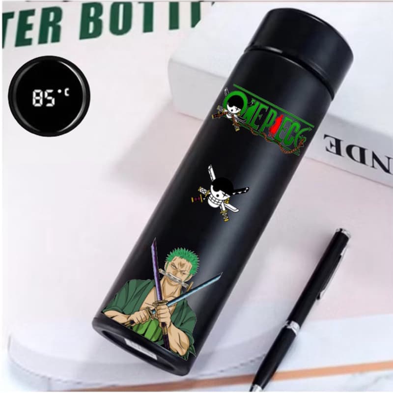Garrafa Térmica com termômetro Digital Zoro One Piece - 500ml