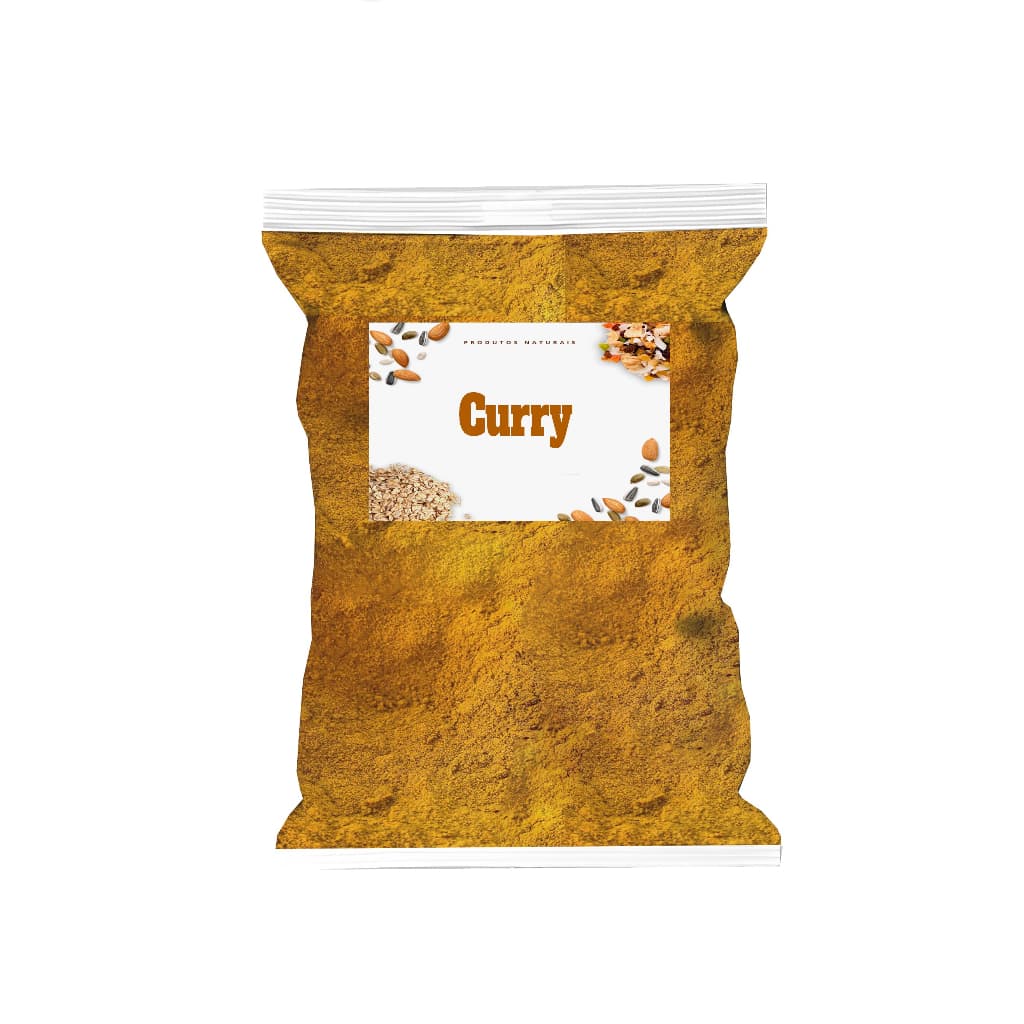 Curry Em Pó 100Gr - Tempero Condimento  Alimentos