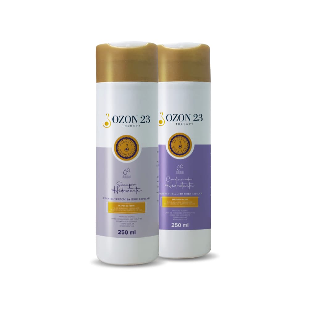 Kit Shampoo e Condicionador Hidratante 250ml