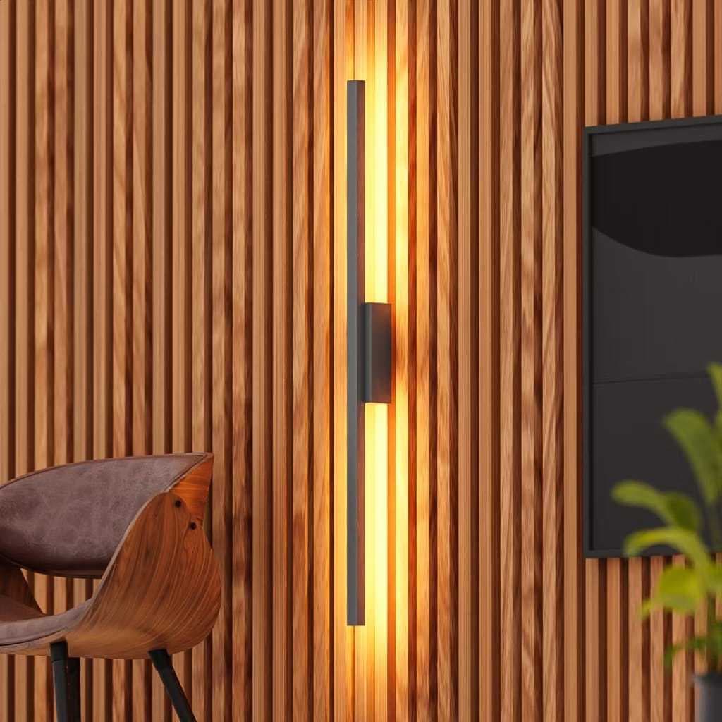 Arandela Fit Perfil Led 18W 240 LEDs Qualidade Premium Luz Indireta Luminária de Parede Coisa Diferentes para Casa MT293
