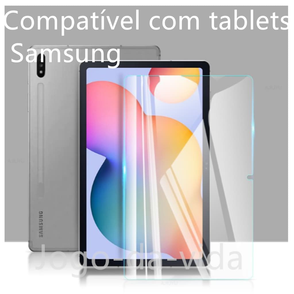 Película de Vidro Para Samsung Galaxy Tab A8 A9 A11 Plus S10 7 8 9 FE Plus S6 lite