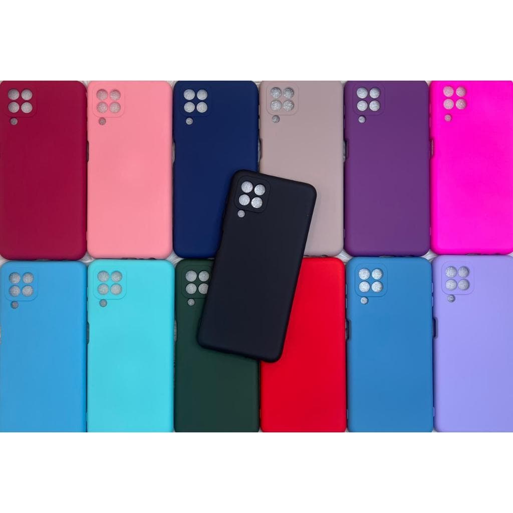 Capa Capinha Para Samsung A22 4G Silicone Aveludado Pelicula Case
