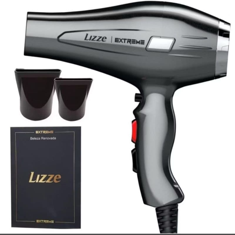 Secador De Cabelo Lizze Extreme 2400W Profissional Alta Potência