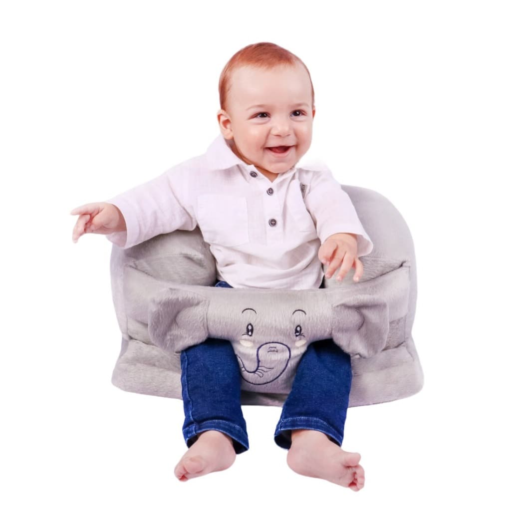 Assento De Bebê e Cadeirinha Sofázinho Estofada Multiuso Menino e Menina