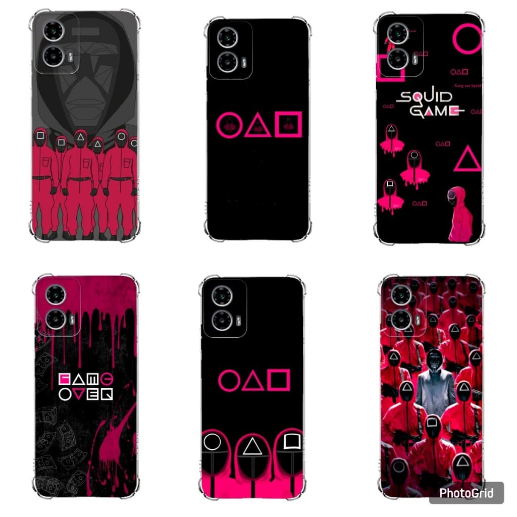 CAPA CAPINHA MOTOROLA G35 , G55 , G85 E G75 TPU DESENHOS VARIADOS CAPINHA CASE ROUND SIX