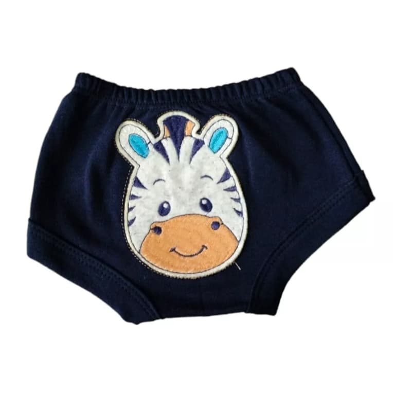 5 Pç Cueca Calcinha Bebe Short Tapa Fralda Algodão Desfralde Moda Infantil Menina Menino Roupa De Criança Verão