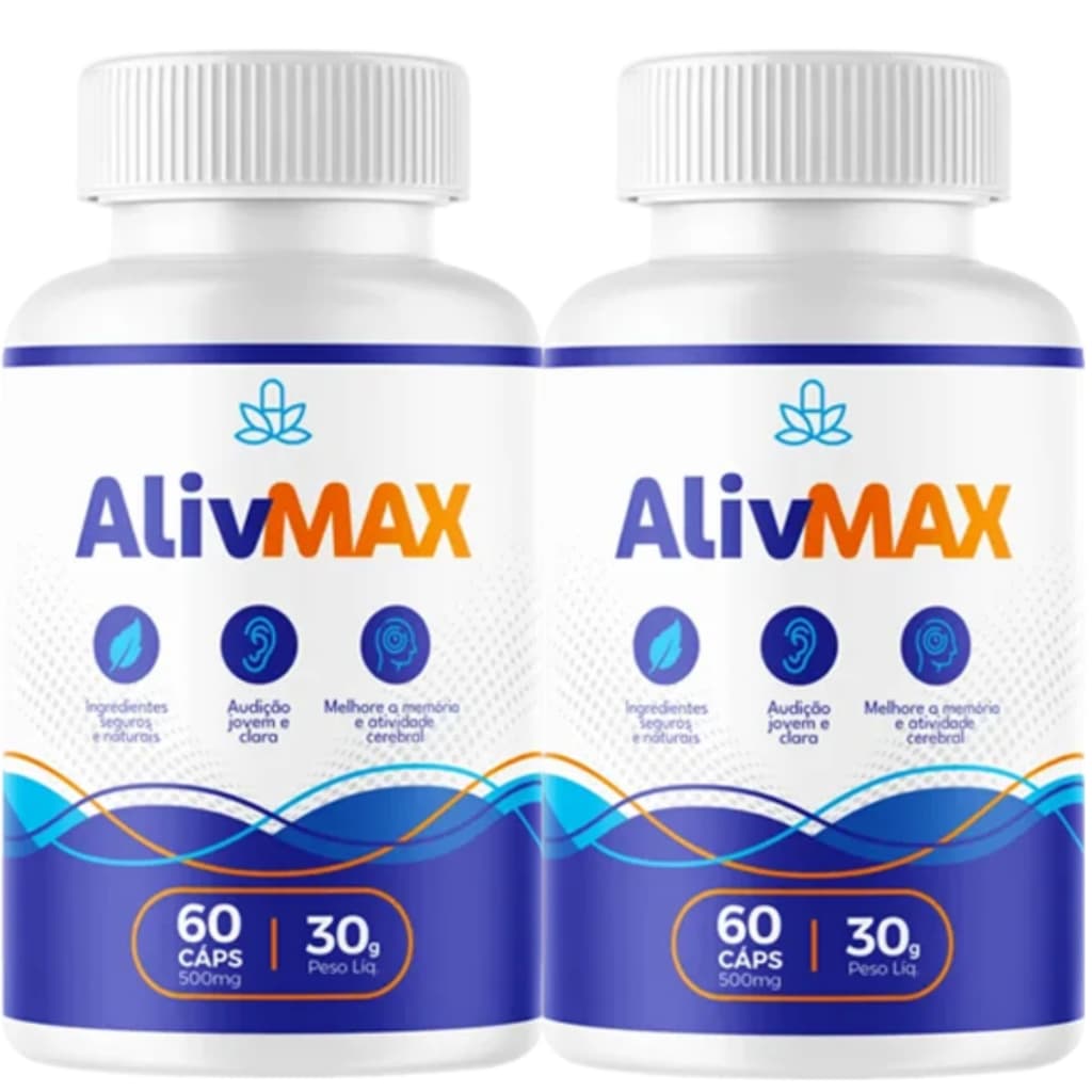 2 Aliv Max Diminui Zumbido Chiado Age Na Circulação Sanguínea Ouvido Vitamina A - E - C - B6 - B12