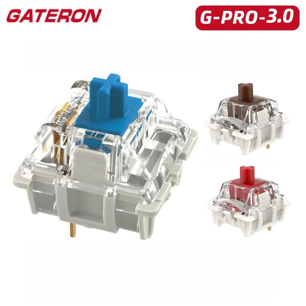 Switch Gateron G-Pro 3.0 Para Teclado Mecânico (5 UNIDADES)