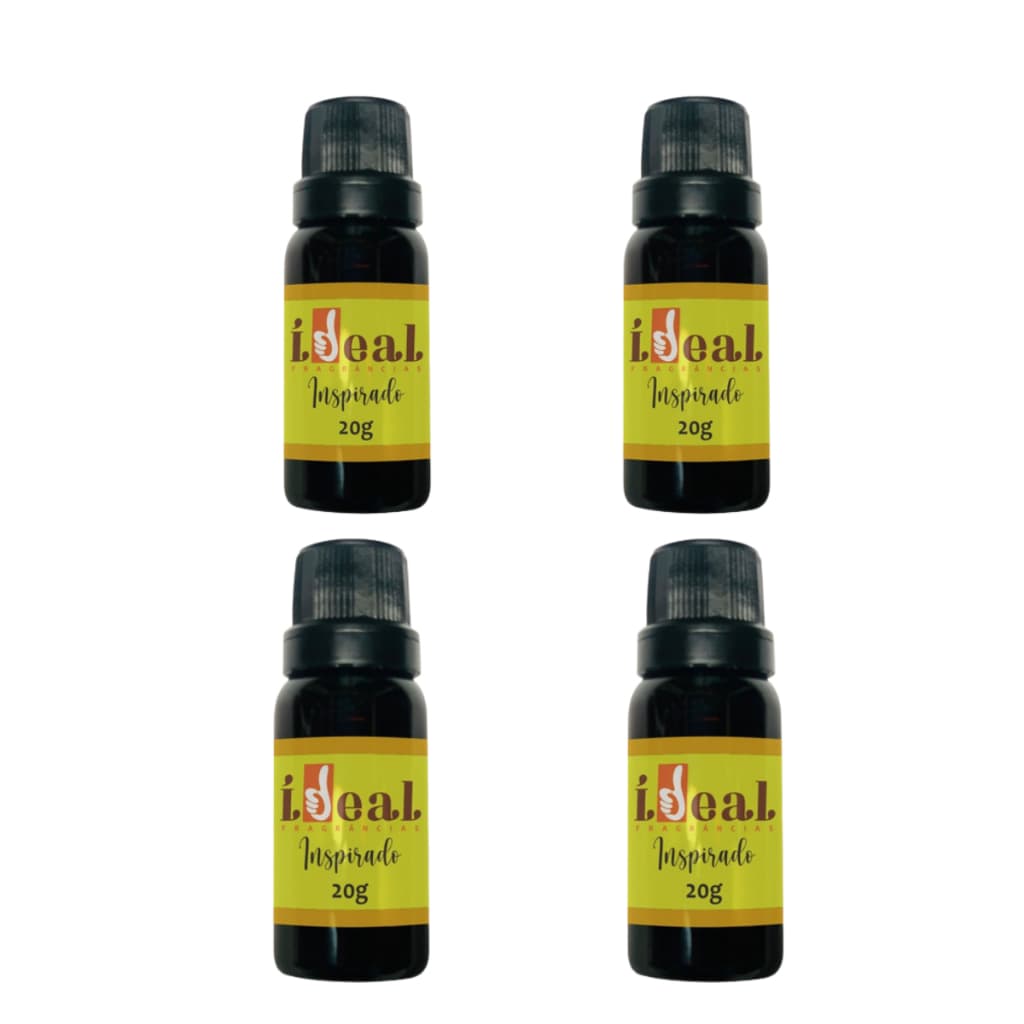 Kit com 4 Essências para Perfumes Importados de 20 ML - MASCULINO