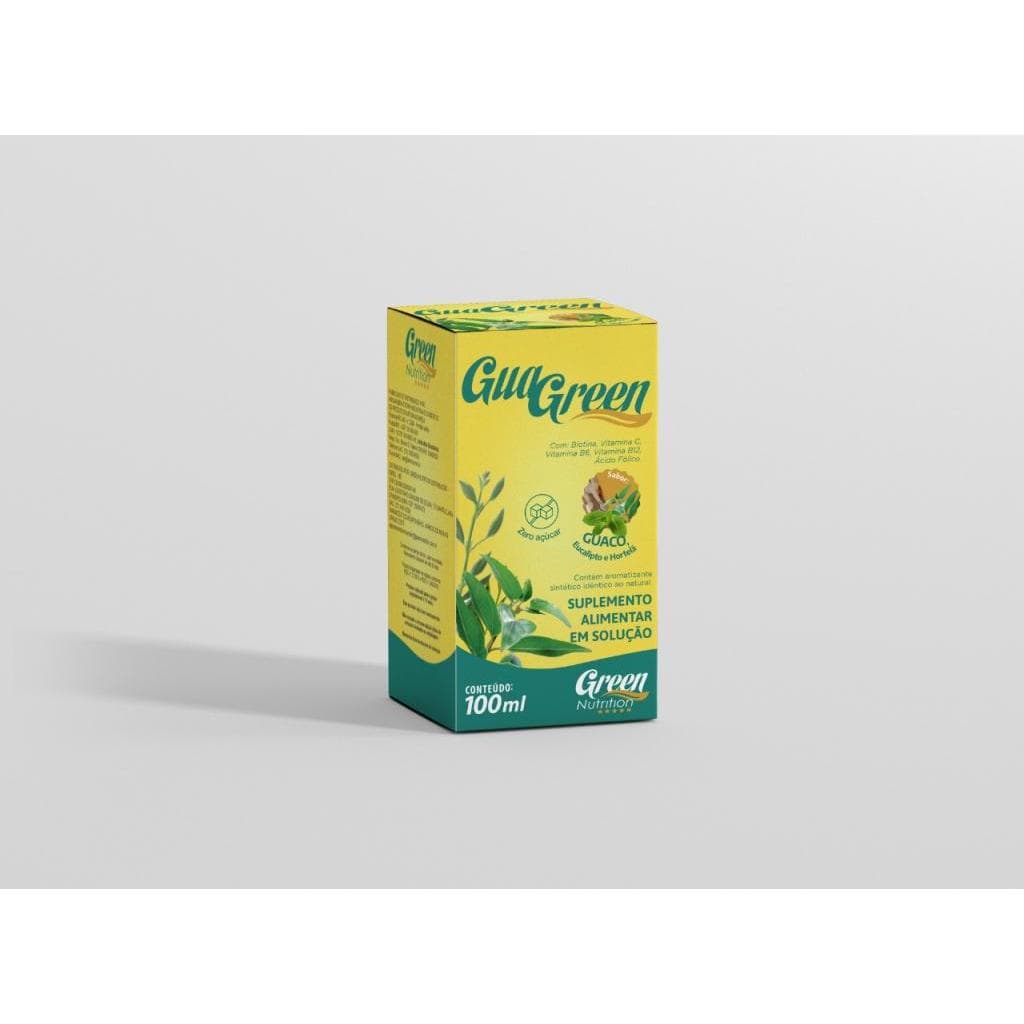 KIT C/3 GUAGREEN 100ML GREEN NUTRITION
