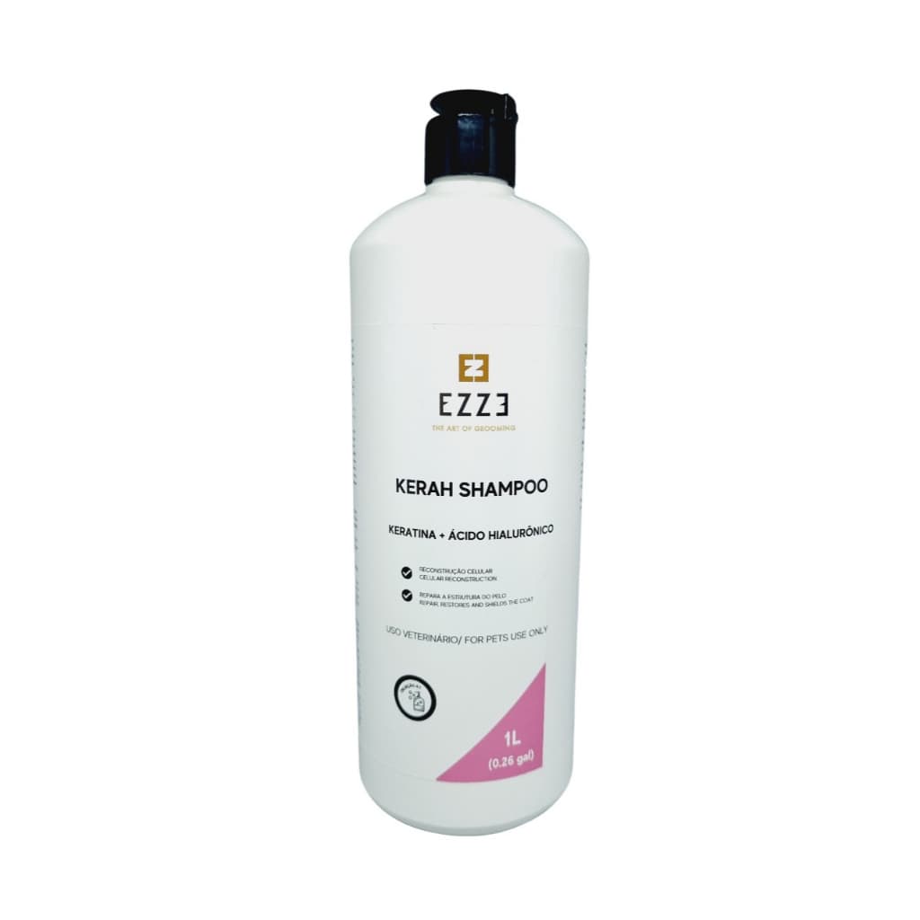Shampoo Pet KeraH EZZE - 1 Litro - Dilui 1:4 (para cães e gatos)