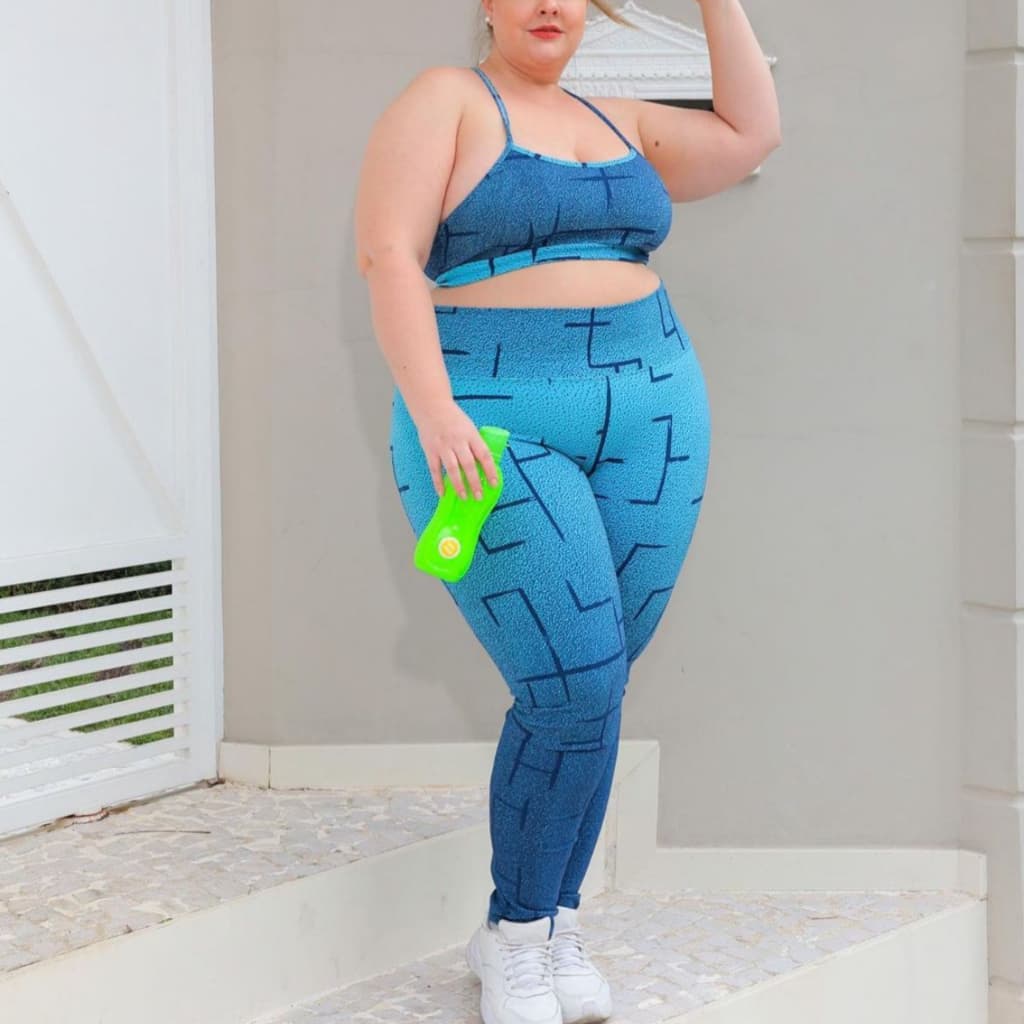 Calça Legging Feminina Plus Size Calca Leg Treino Fitness Cintura Alta Feminino Academia Roupa Fit