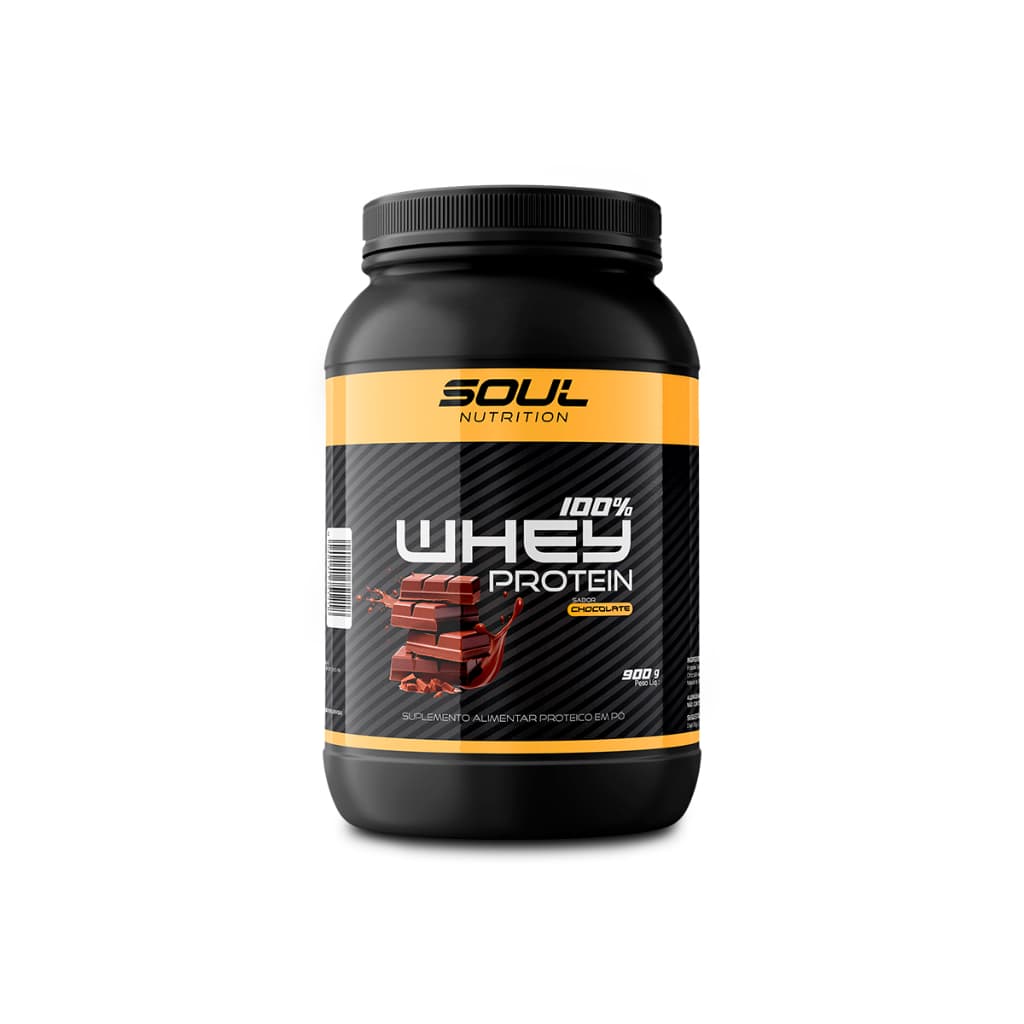 Chocolate - 100% Whey Protein 900g - Soul Nutrition