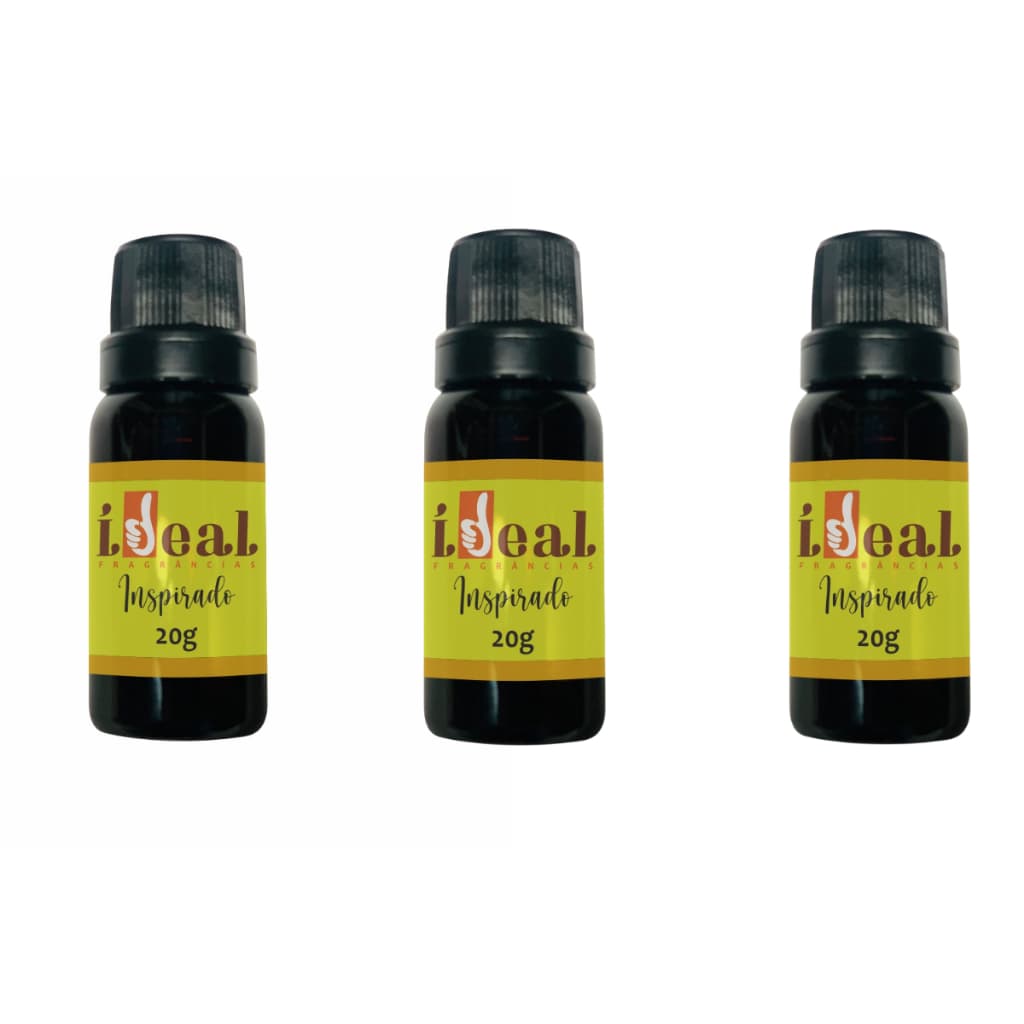 Kit com 3 Essências para Perfumes Importados de 20 ML - FEMININO