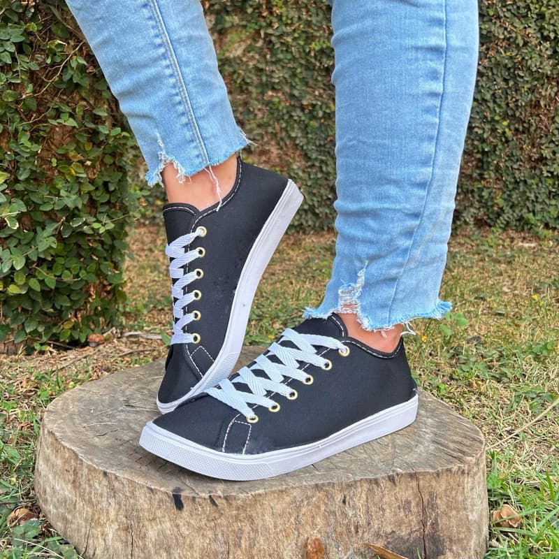 Tênis Feminino Meia Confortável Estilo Sapatos Femininos