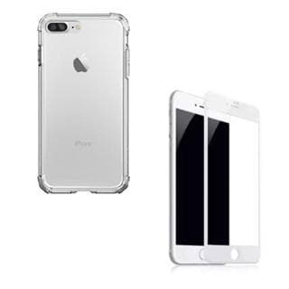 Capa Anti Impacto Transparente Para iPhone 7 Plus / 8 Plus - Somente a Capinha OU Capa + Pelicula