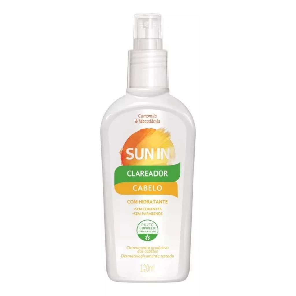 Clareador Hidratante Capilar Cabelos Sun In Phytoervas 120ml