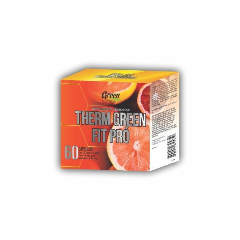 THERM GREEN FIT PRO (moro+cromo) 850mg 60CAPS GREEN NUTRITION