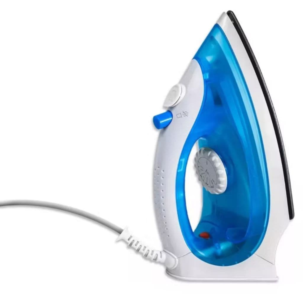 Ferro de Passar Roupa a Vapor 220v ou 127v 1300w Azul Alto Desempenho Envio Imediato