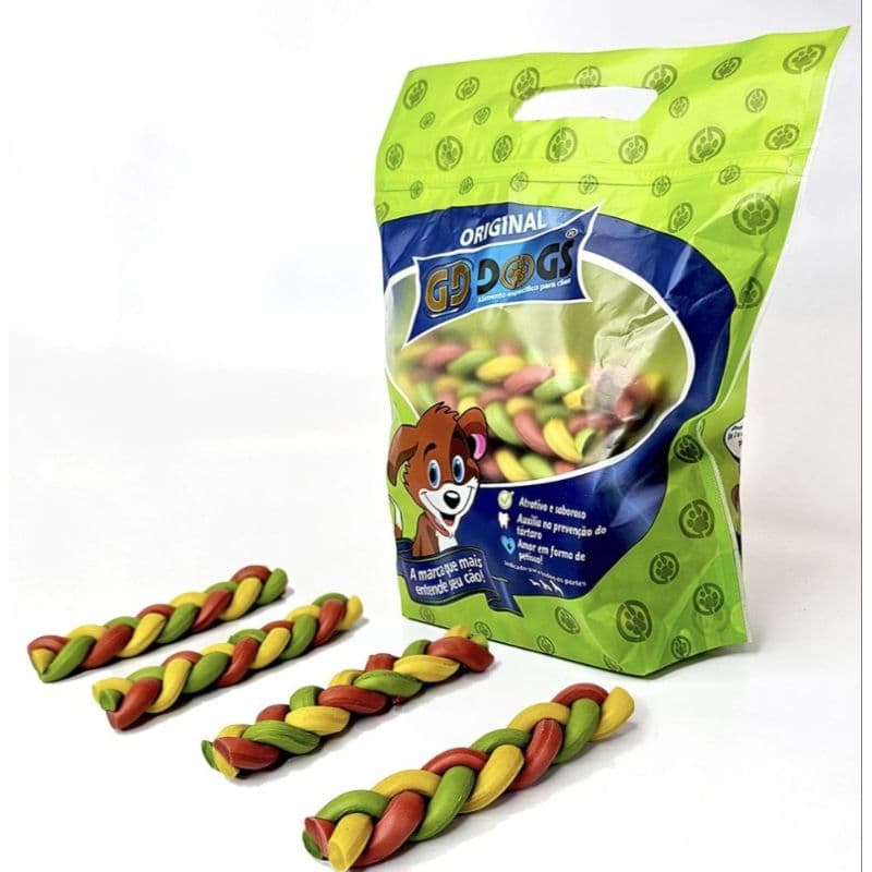 PETISCO PARA CACHORRO - Trança Reggae