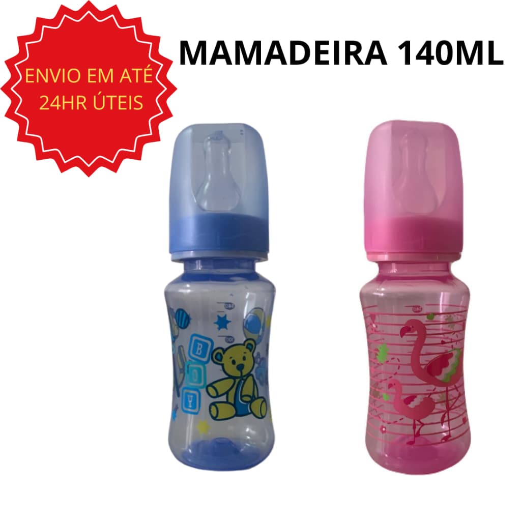 Mamadeira Petita 140ML Bico Redondo