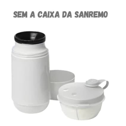 Conj Garrafa Térmica 250ml Infantil E Pote P/ Leite Em Pó REF 34