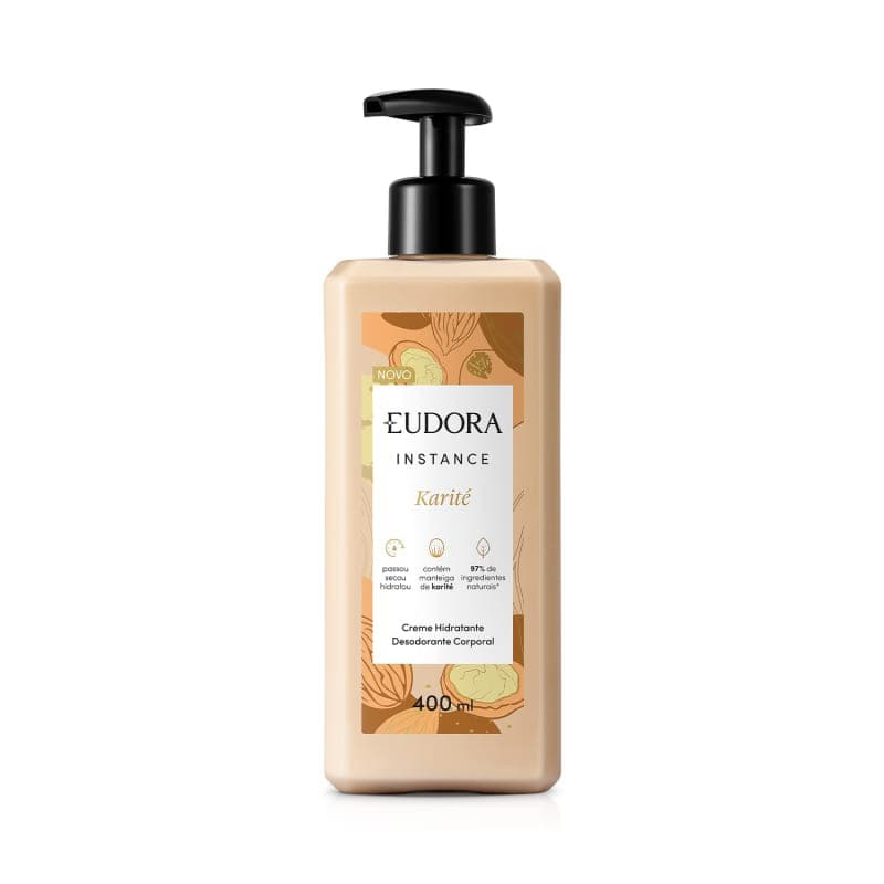 Creme Hidratante Desodorante Corporal Instance Karité 400ML - EUDORA