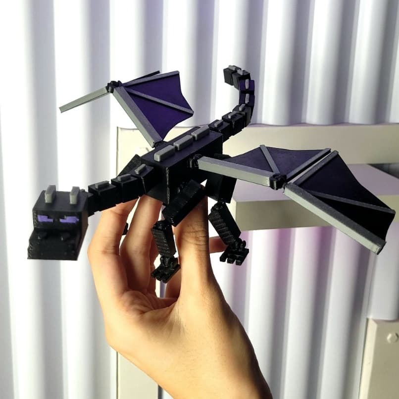 Ender Dragon (Minecraft) Boneco Articulado Action Figure