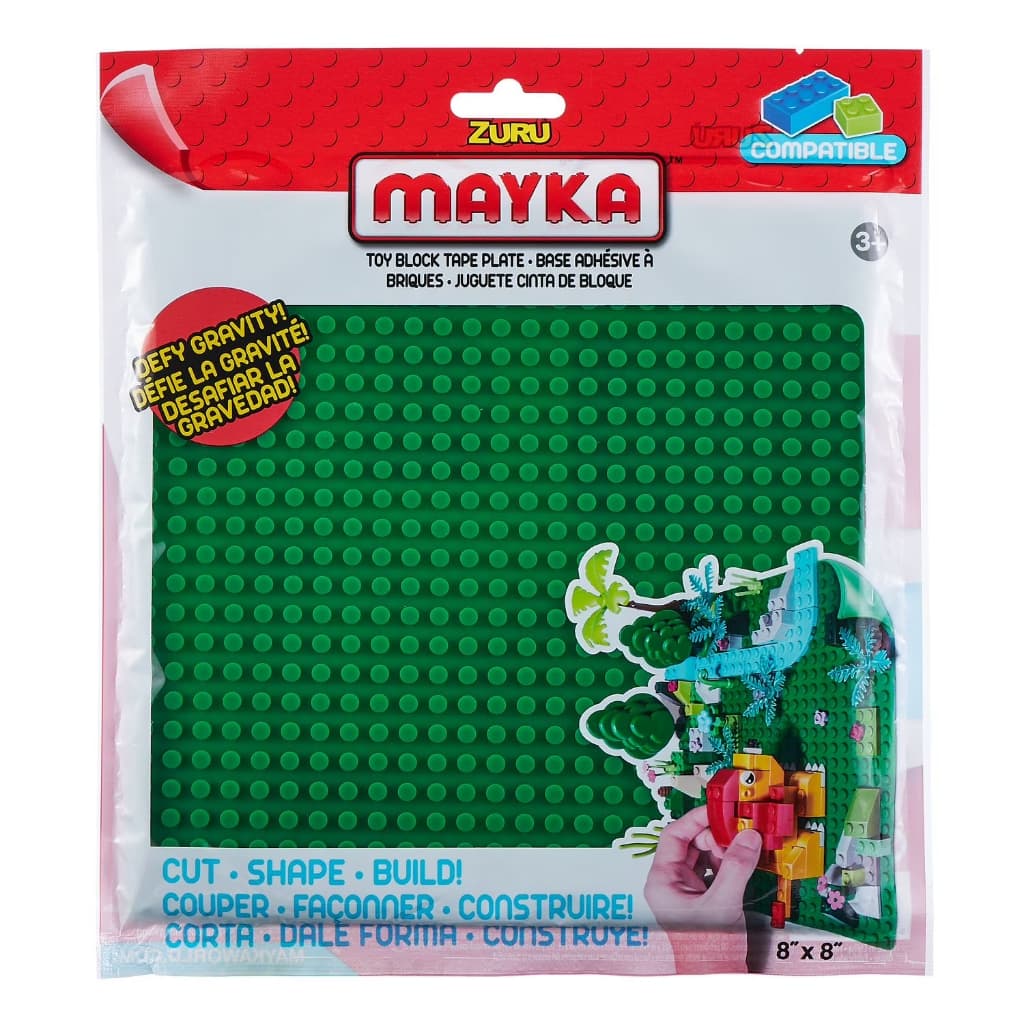 Base Zuru Mayka para Blocos de Montar Transforme Superfícies em Mundos LEGO Criativos!