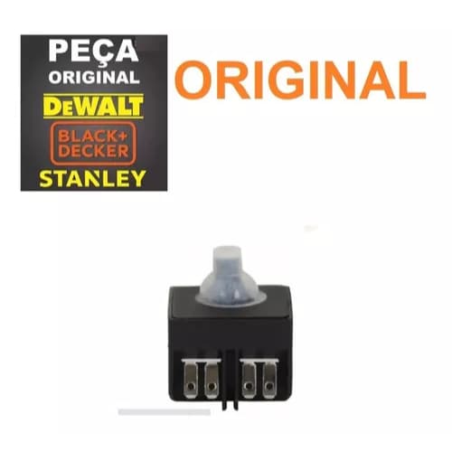 Interruptor P/ Esmerilhadeira B&D G720 - Tipo 5 - ORIGINAL