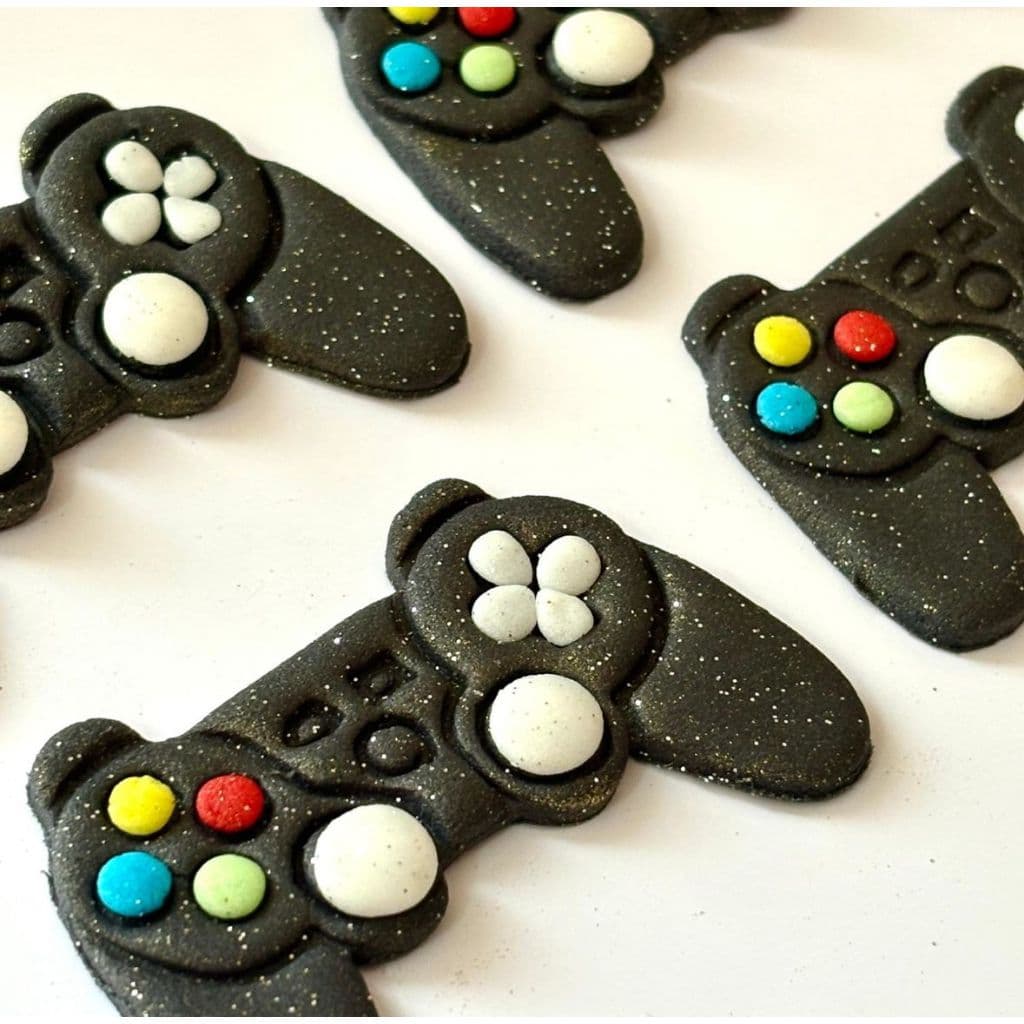 Apliques Controle Videogame, Pasta Americana 5cm. 20 unidades