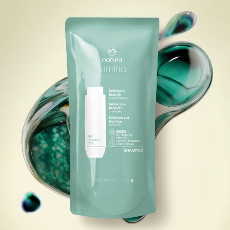 Refil Shampoo  e condicionador ou o kit Hidratante para Definição e Nutrição de Cabelos Crespos