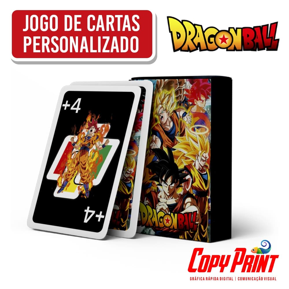 Jogo de Cartão | Jogo de Família | Jogo de Cartas Estilo UNO do Dragon Ball Z | Dragon Ball Z.
